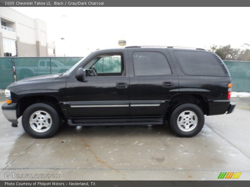 Black / Gray/Dark Charcoal 2005 Chevrolet Tahoe LS
