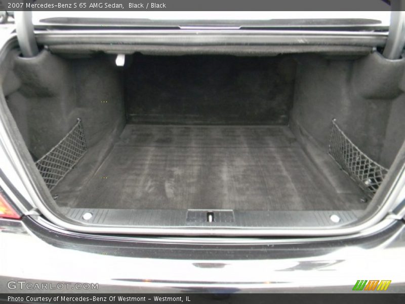 Black / Black 2007 Mercedes-Benz S 65 AMG Sedan