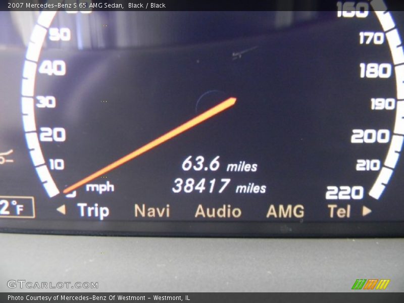 Black / Black 2007 Mercedes-Benz S 65 AMG Sedan