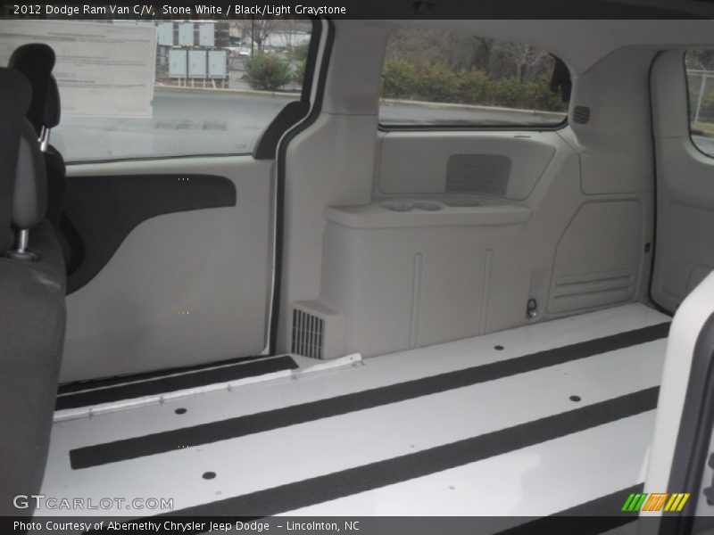  2012 Ram Van C/V Black/Light Graystone Interior