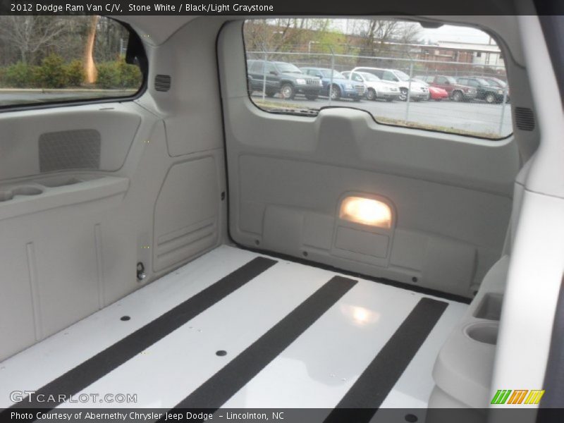 2012 Ram Van C/V Black/Light Graystone Interior
