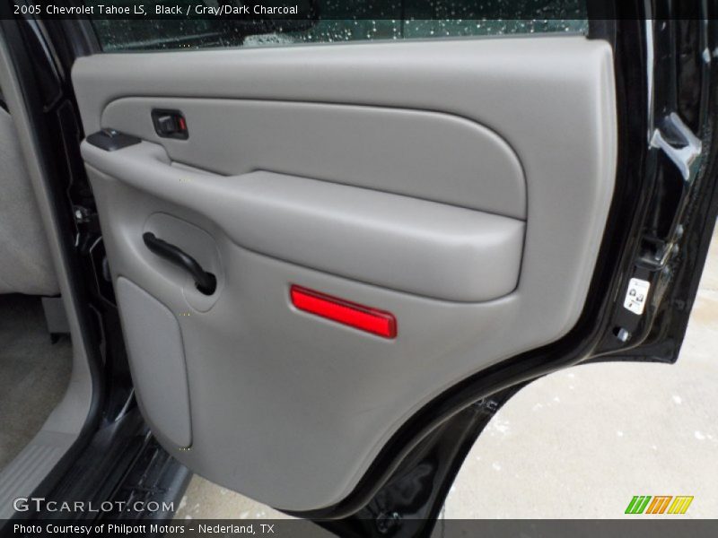 Black / Gray/Dark Charcoal 2005 Chevrolet Tahoe LS