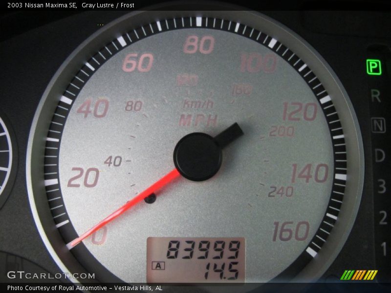 Gray Lustre / Frost 2003 Nissan Maxima SE