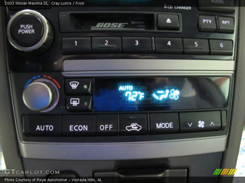 Gray Lustre / Frost 2003 Nissan Maxima SE