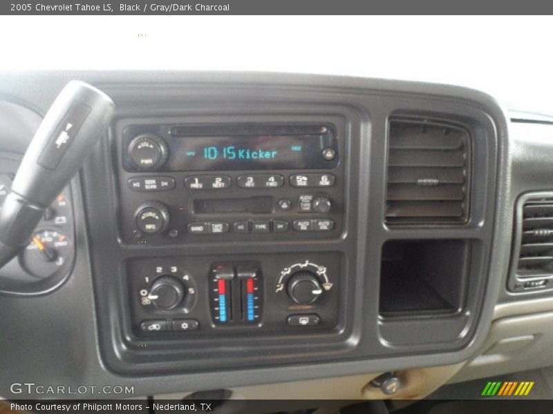 Black / Gray/Dark Charcoal 2005 Chevrolet Tahoe LS