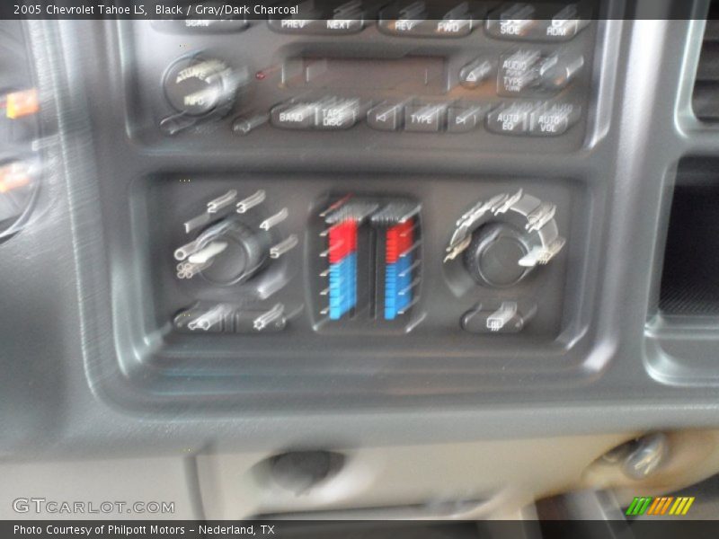 Black / Gray/Dark Charcoal 2005 Chevrolet Tahoe LS