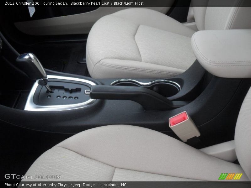 Blackberry Pearl Coat / Black/Light Frost 2012 Chrysler 200 Touring Sedan
