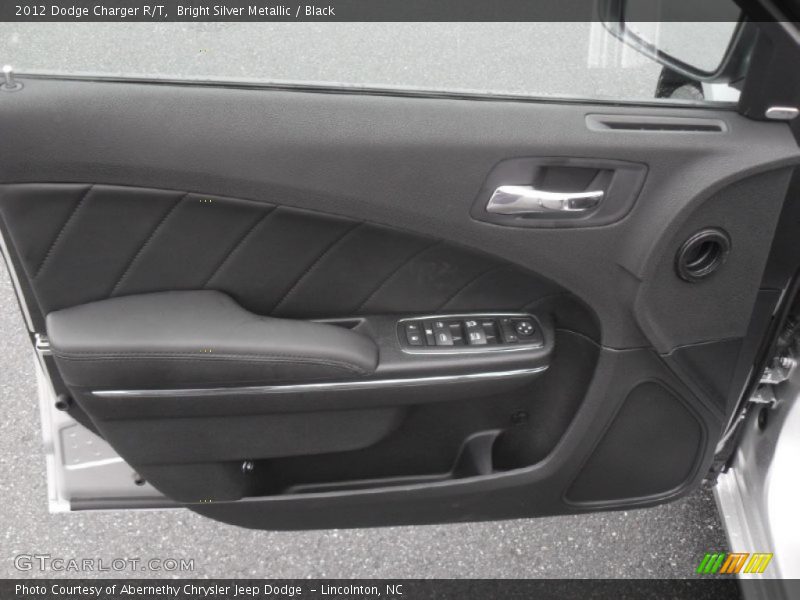 Bright Silver Metallic / Black 2012 Dodge Charger R/T