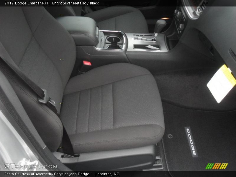 Bright Silver Metallic / Black 2012 Dodge Charger R/T