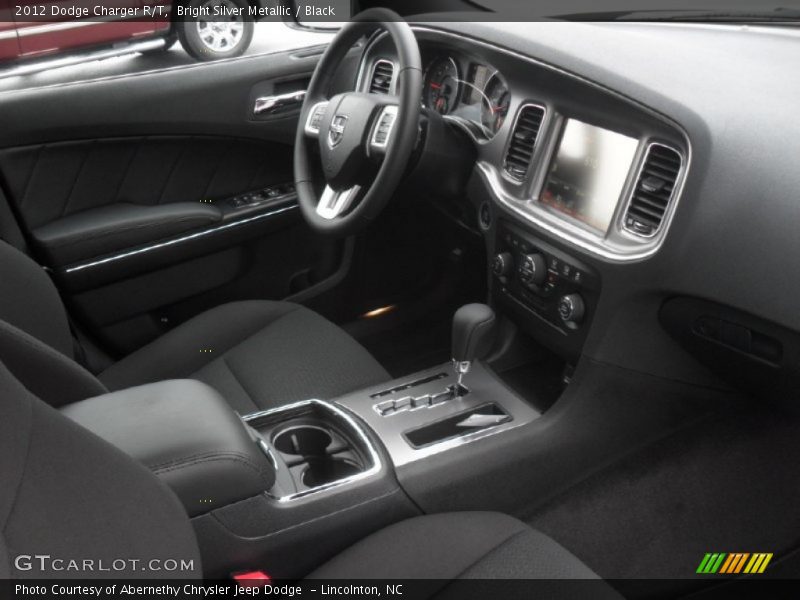 Bright Silver Metallic / Black 2012 Dodge Charger R/T