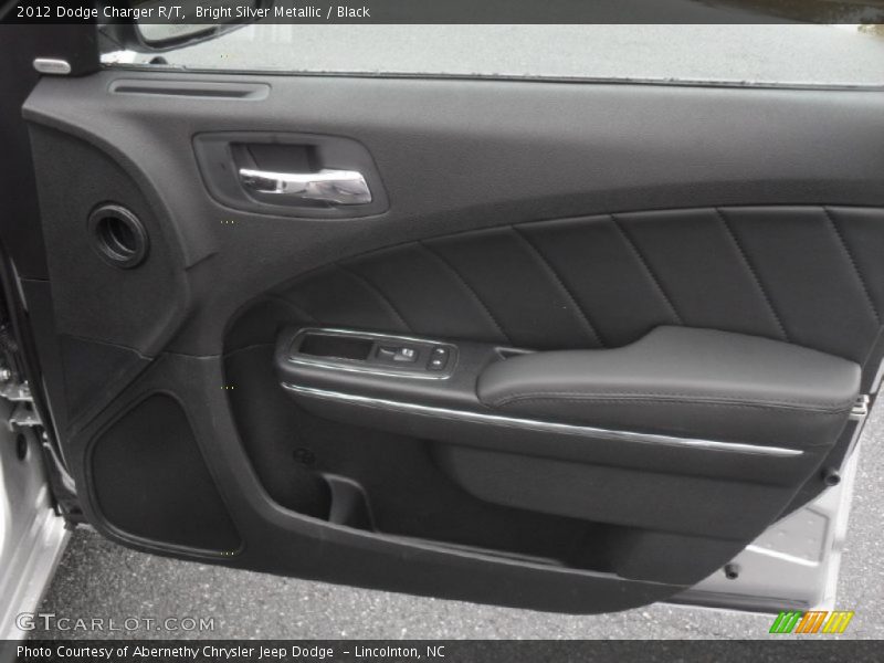 Bright Silver Metallic / Black 2012 Dodge Charger R/T