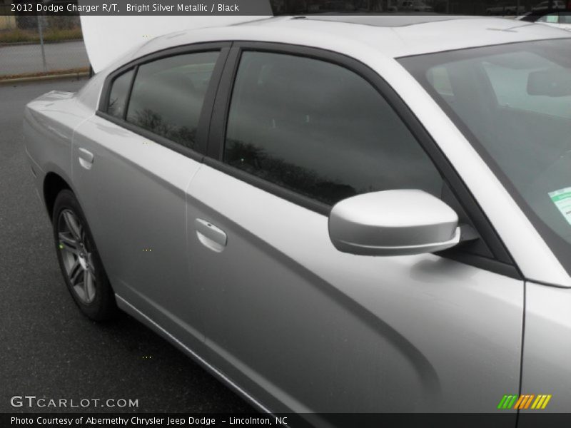 Bright Silver Metallic / Black 2012 Dodge Charger R/T