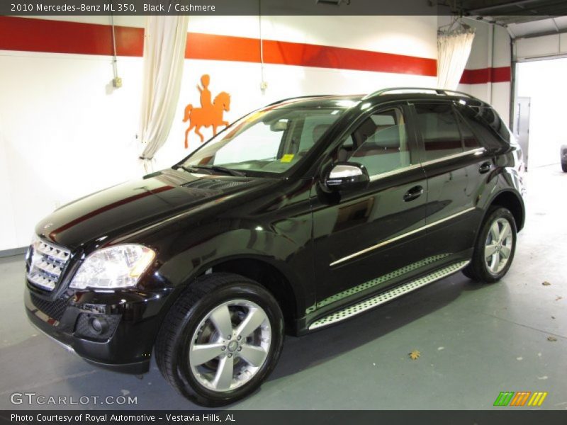 Black / Cashmere 2010 Mercedes-Benz ML 350