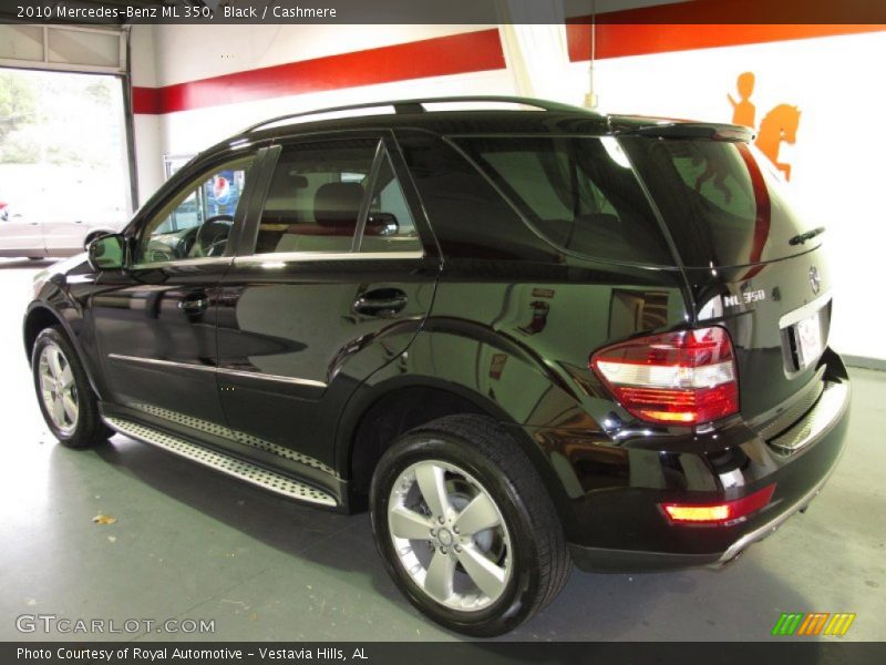 Black / Cashmere 2010 Mercedes-Benz ML 350