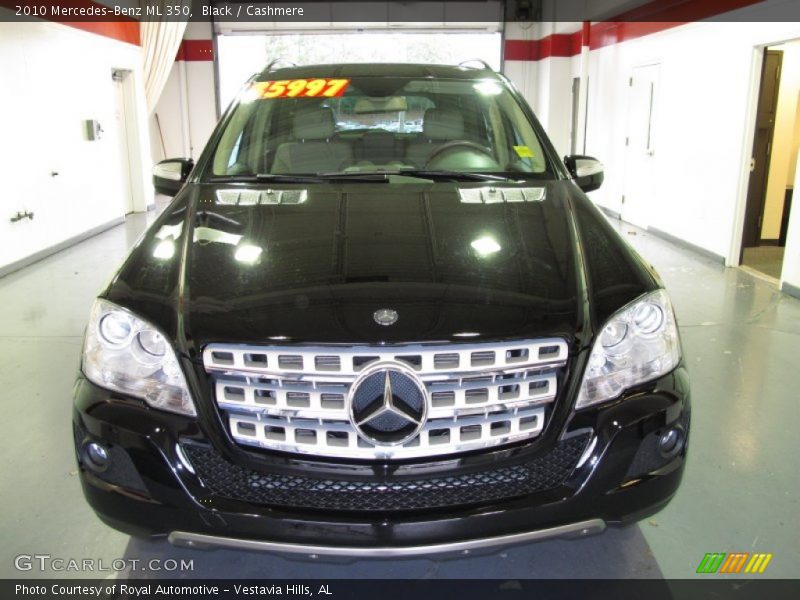 Black / Cashmere 2010 Mercedes-Benz ML 350