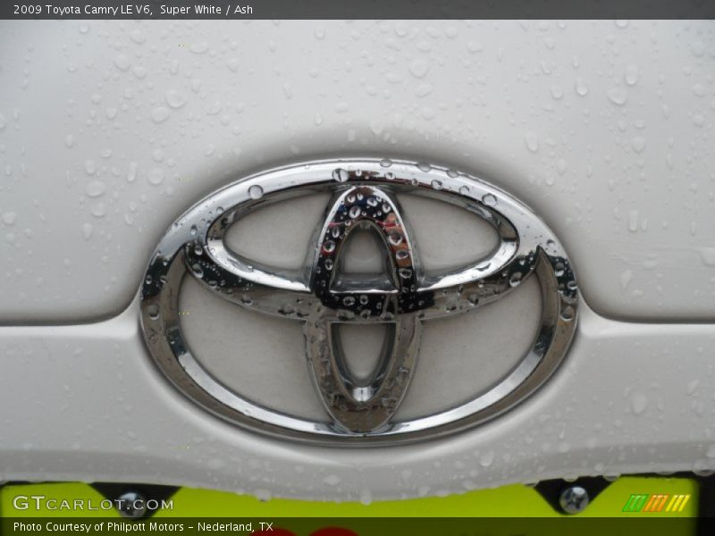 Super White / Ash 2009 Toyota Camry LE V6