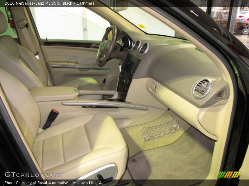 Black / Cashmere 2010 Mercedes-Benz ML 350