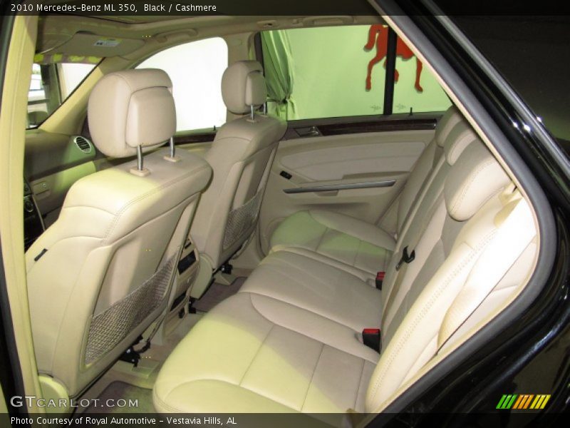 Black / Cashmere 2010 Mercedes-Benz ML 350