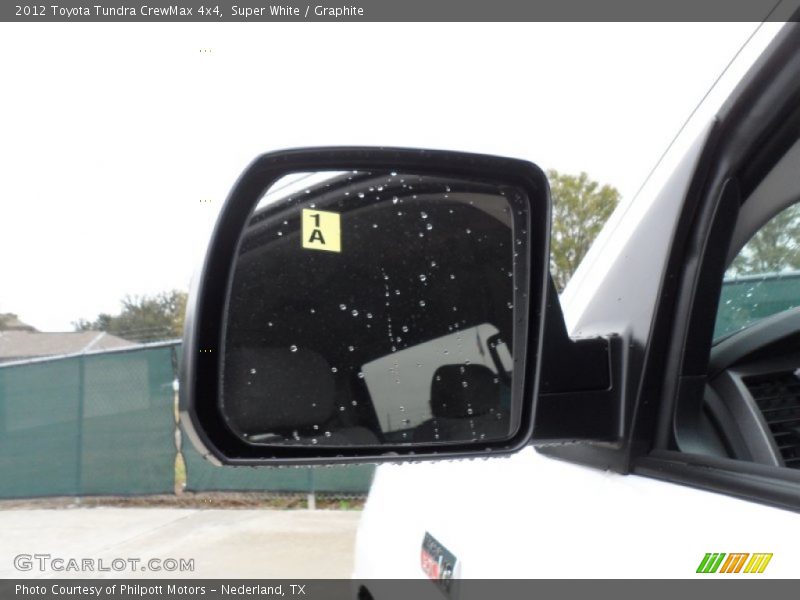 Super White / Graphite 2012 Toyota Tundra CrewMax 4x4