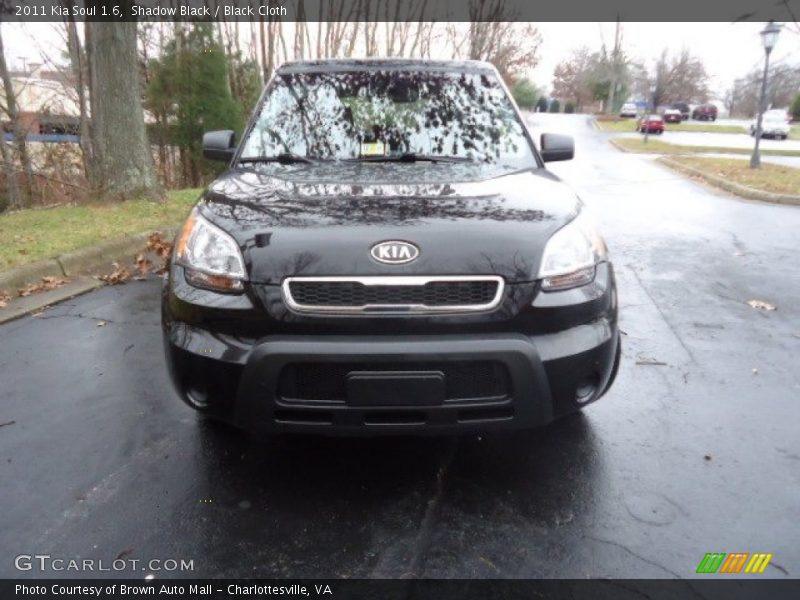 Shadow Black / Black Cloth 2011 Kia Soul 1.6