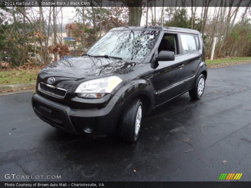 Shadow Black / Black Cloth 2011 Kia Soul 1.6