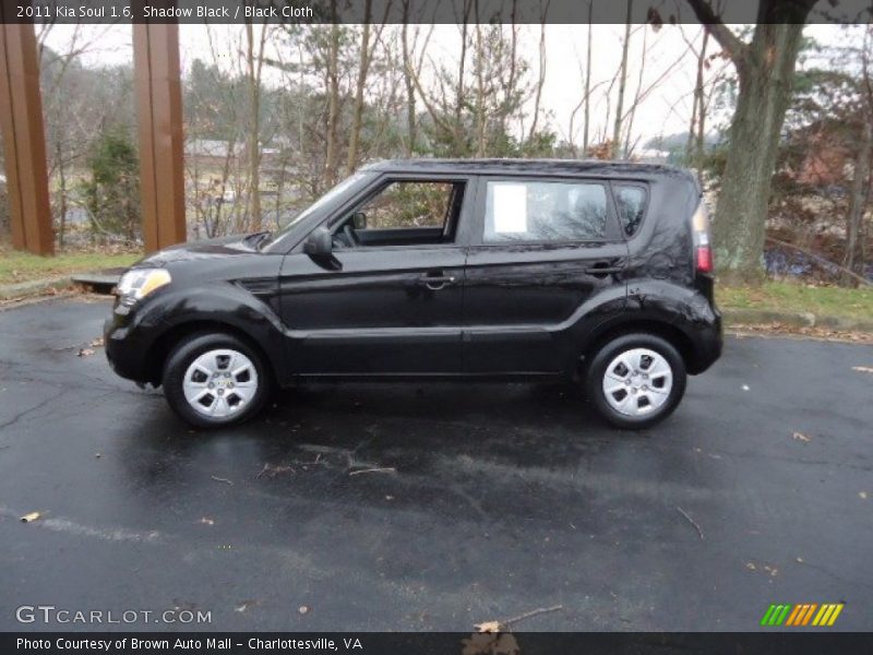 Shadow Black / Black Cloth 2011 Kia Soul 1.6