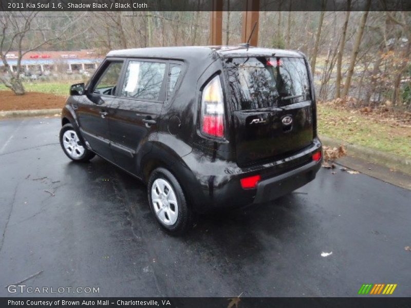 Shadow Black / Black Cloth 2011 Kia Soul 1.6
