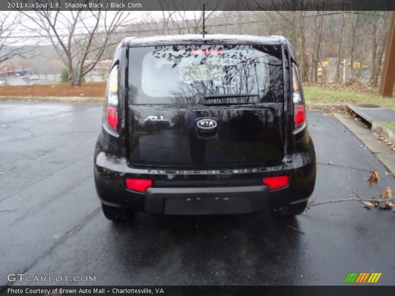 Shadow Black / Black Cloth 2011 Kia Soul 1.6