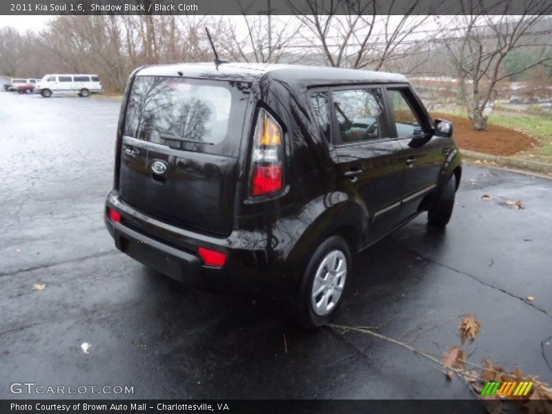 Shadow Black / Black Cloth 2011 Kia Soul 1.6