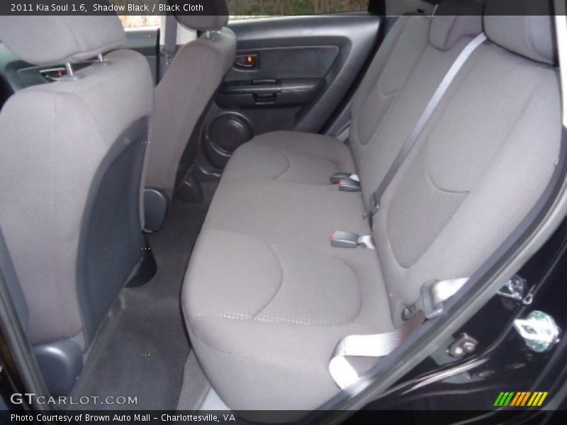 Shadow Black / Black Cloth 2011 Kia Soul 1.6