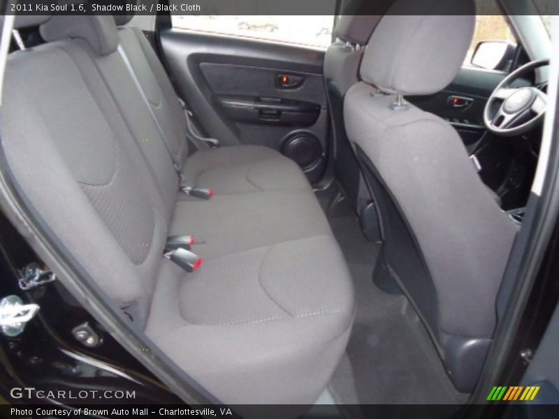 Shadow Black / Black Cloth 2011 Kia Soul 1.6
