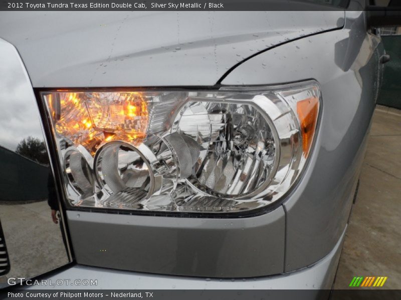 Silver Sky Metallic / Black 2012 Toyota Tundra Texas Edition Double Cab