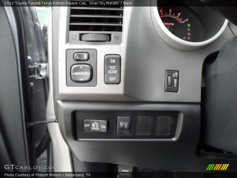 Silver Sky Metallic / Black 2012 Toyota Tundra Texas Edition Double Cab