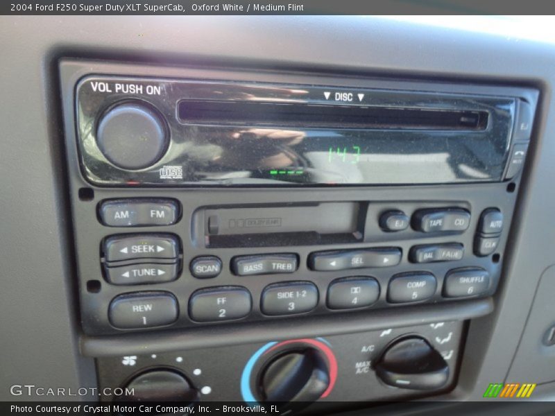 Audio System of 2004 F250 Super Duty XLT SuperCab