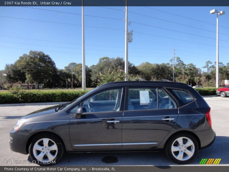 Urban Gray / Gray 2007 Kia Rondo EX