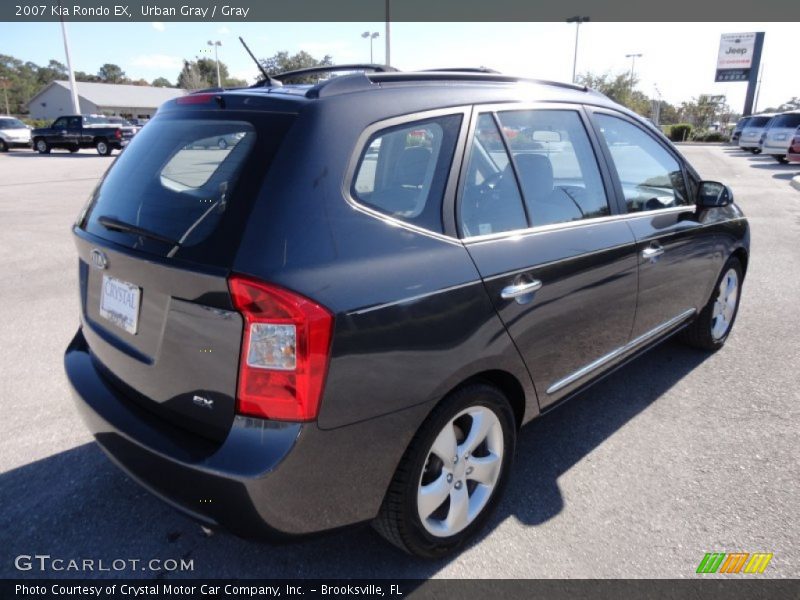 Urban Gray / Gray 2007 Kia Rondo EX