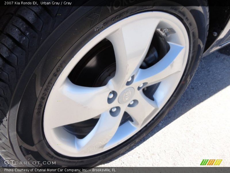 Urban Gray / Gray 2007 Kia Rondo EX
