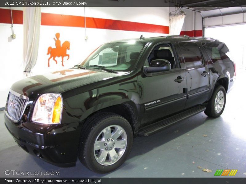 Onyx Black / Ebony 2012 GMC Yukon XL SLT