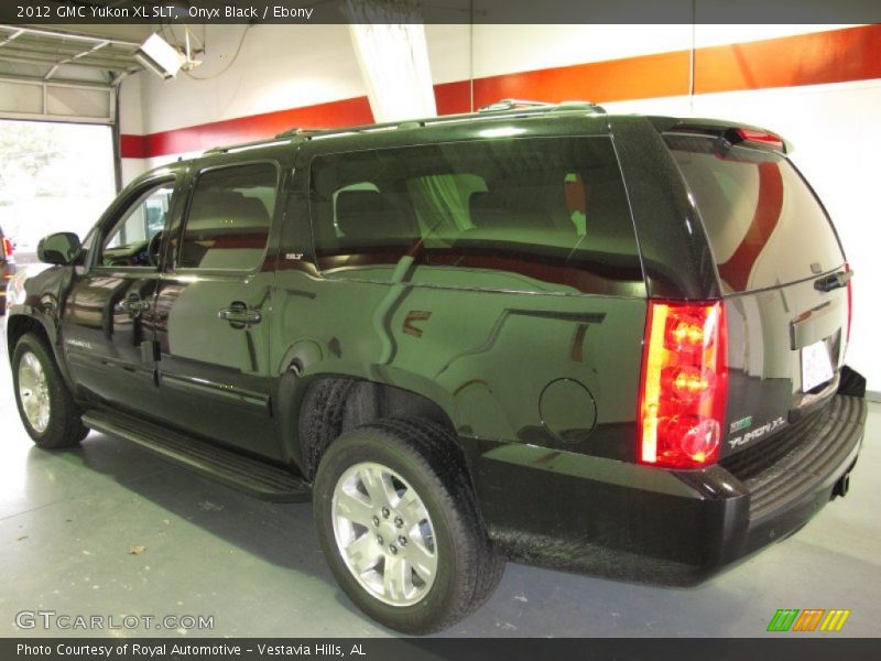 Onyx Black / Ebony 2012 GMC Yukon XL SLT