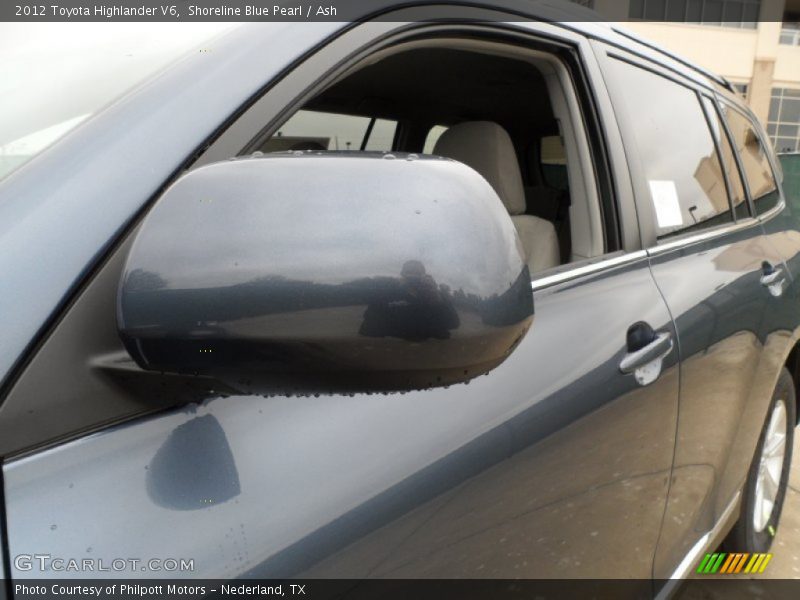 Shoreline Blue Pearl / Ash 2012 Toyota Highlander V6