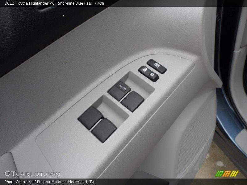 Shoreline Blue Pearl / Ash 2012 Toyota Highlander V6