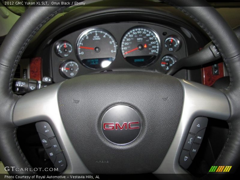 Onyx Black / Ebony 2012 GMC Yukon XL SLT