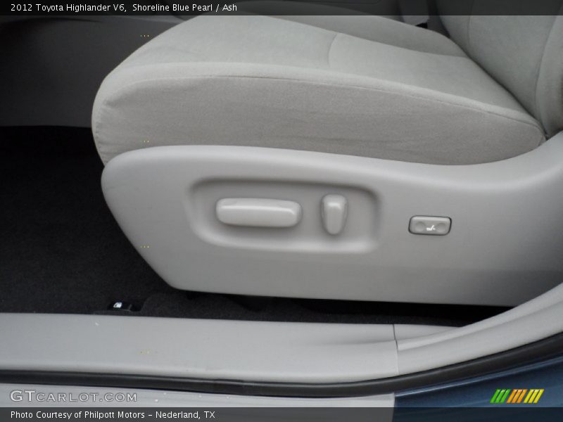 Shoreline Blue Pearl / Ash 2012 Toyota Highlander V6