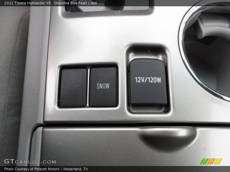 Shoreline Blue Pearl / Ash 2012 Toyota Highlander V6