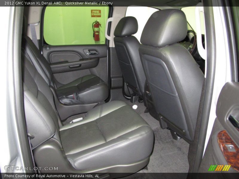 Quicksilver Metallic / Ebony 2012 GMC Yukon XL Denali AWD