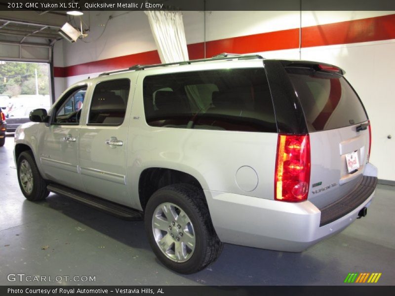 Quicksilver Metallic / Ebony 2012 GMC Yukon XL SLT