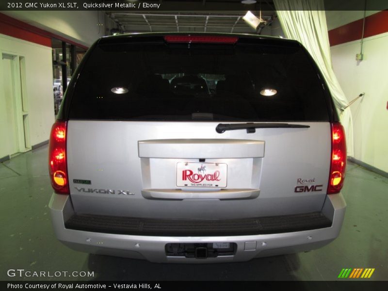 Quicksilver Metallic / Ebony 2012 GMC Yukon XL SLT