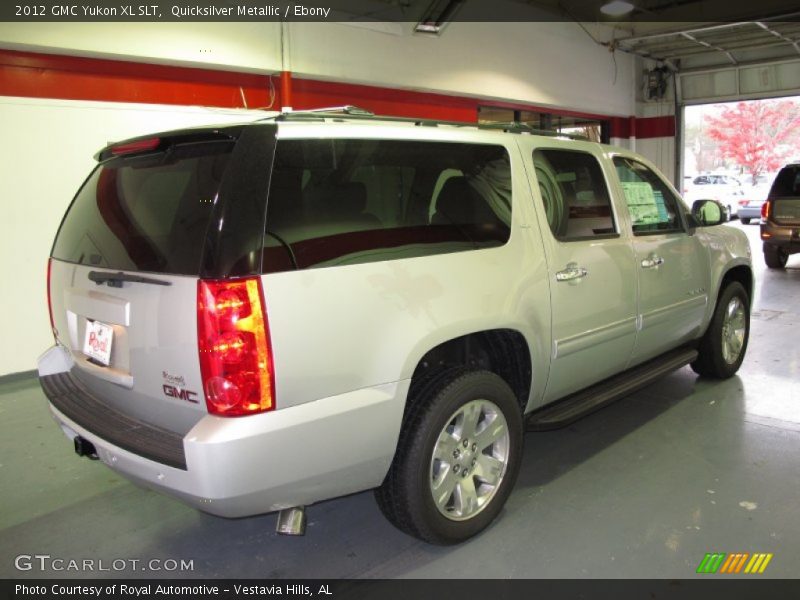 Quicksilver Metallic / Ebony 2012 GMC Yukon XL SLT
