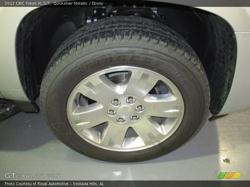 Quicksilver Metallic / Ebony 2012 GMC Yukon XL SLT