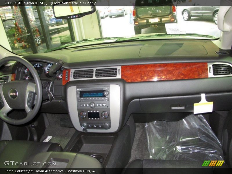Quicksilver Metallic / Ebony 2012 GMC Yukon XL SLT